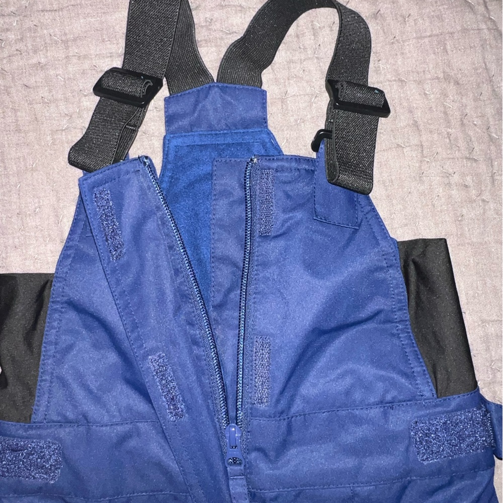 Roxy Multicolor Leopard Print Jacket and Blue Snow Pants Set - Picture 11 of 12